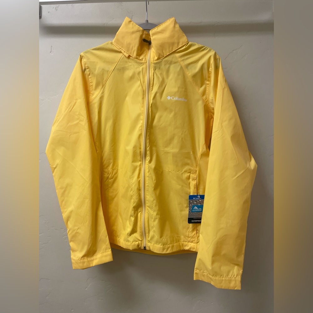 Columbia Women's Yellow Raincoat